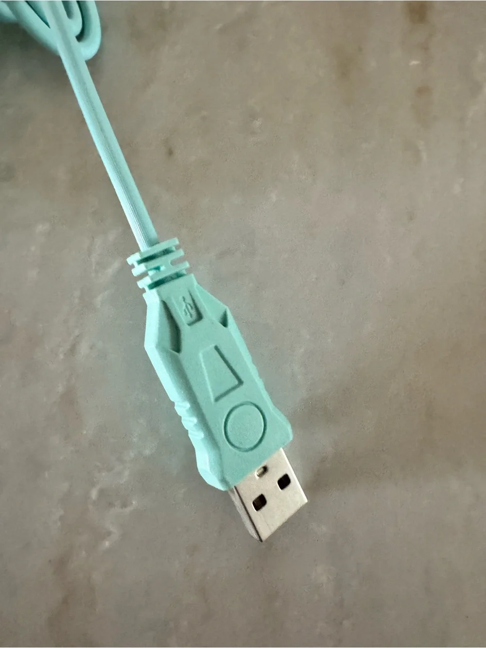 Mint Green Wired Mechanical Keyboard